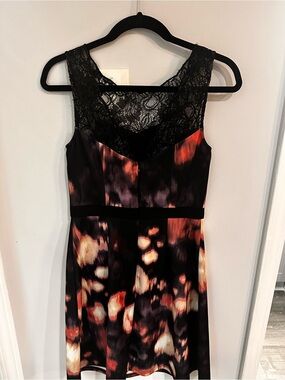 Black Lace Adrianna Pappel dress